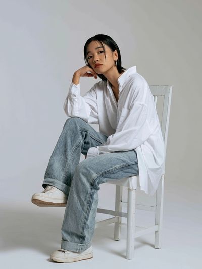 Minimalist Fashion Portrait Poster. poster