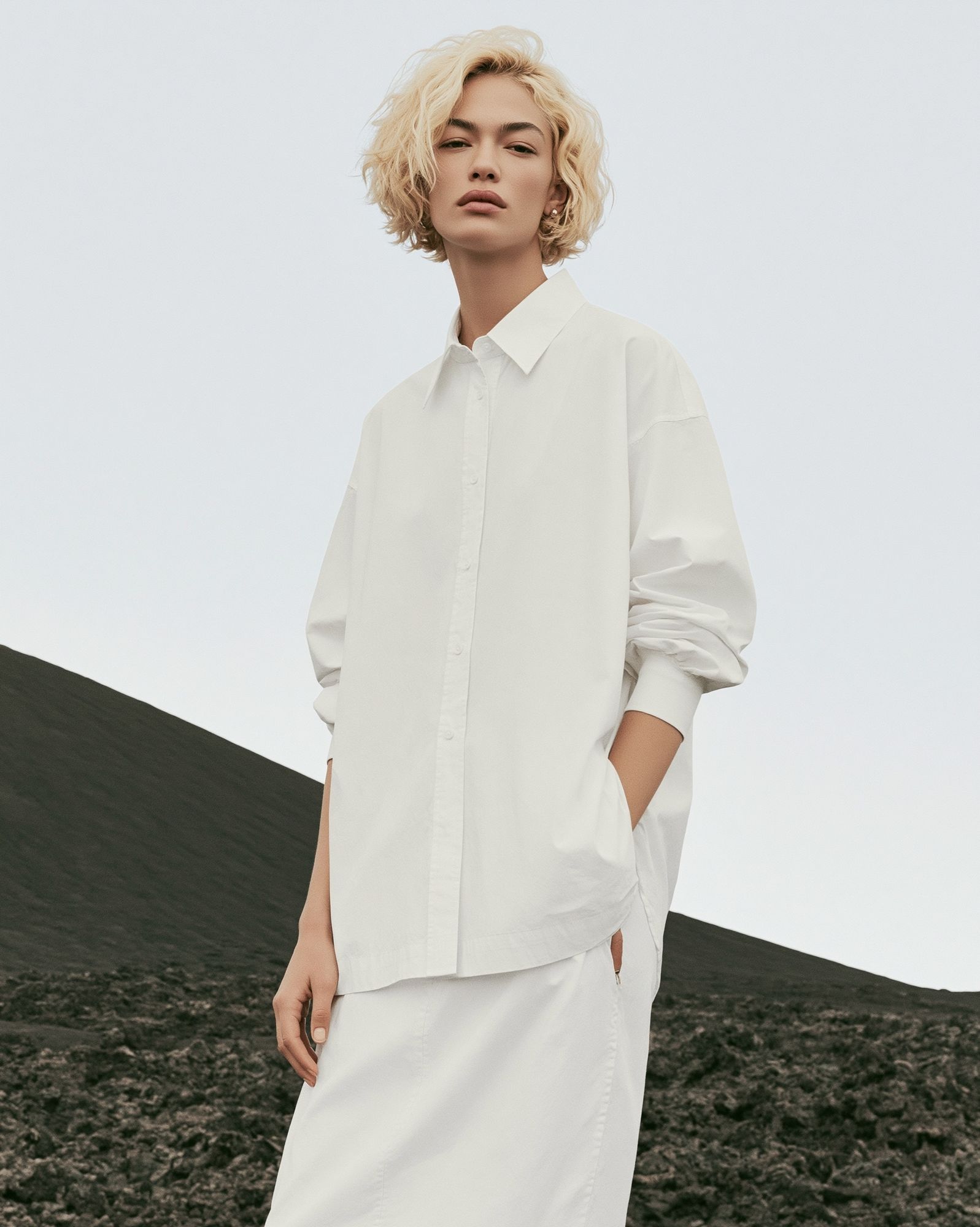 Minimalist Fashion Portrait Poster. poster — photography art