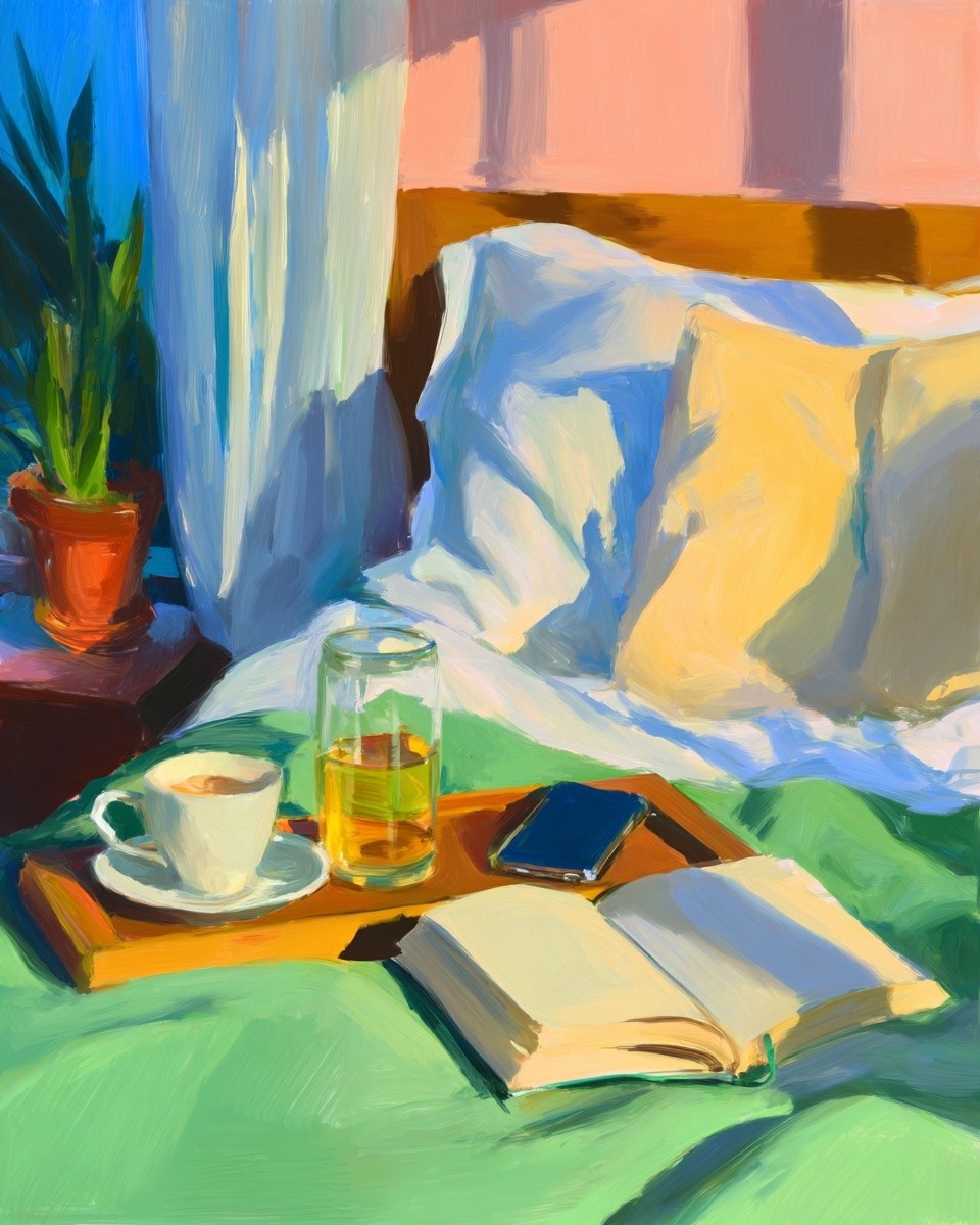 Cozy Morning — Fine Art Print. poster — fine-art art