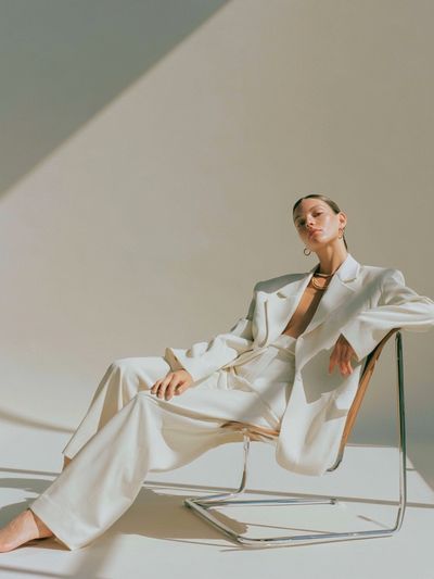 Minimalist Fashion Portrait Poster. poster