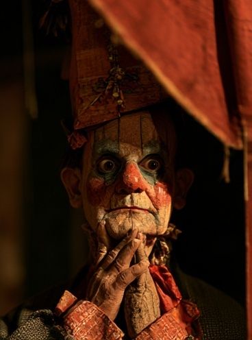 Creepy Puppet Portrait Poster. poster detail