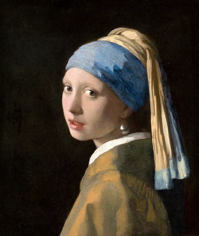 Girl with a Pearl Earring — Fine Art Print. poster print