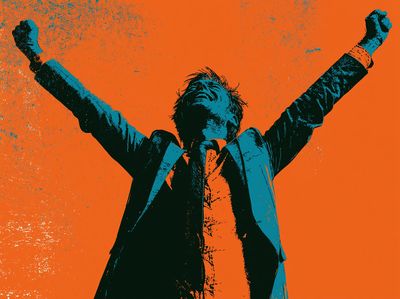 Victory Pose Pop Art Poster. poster print