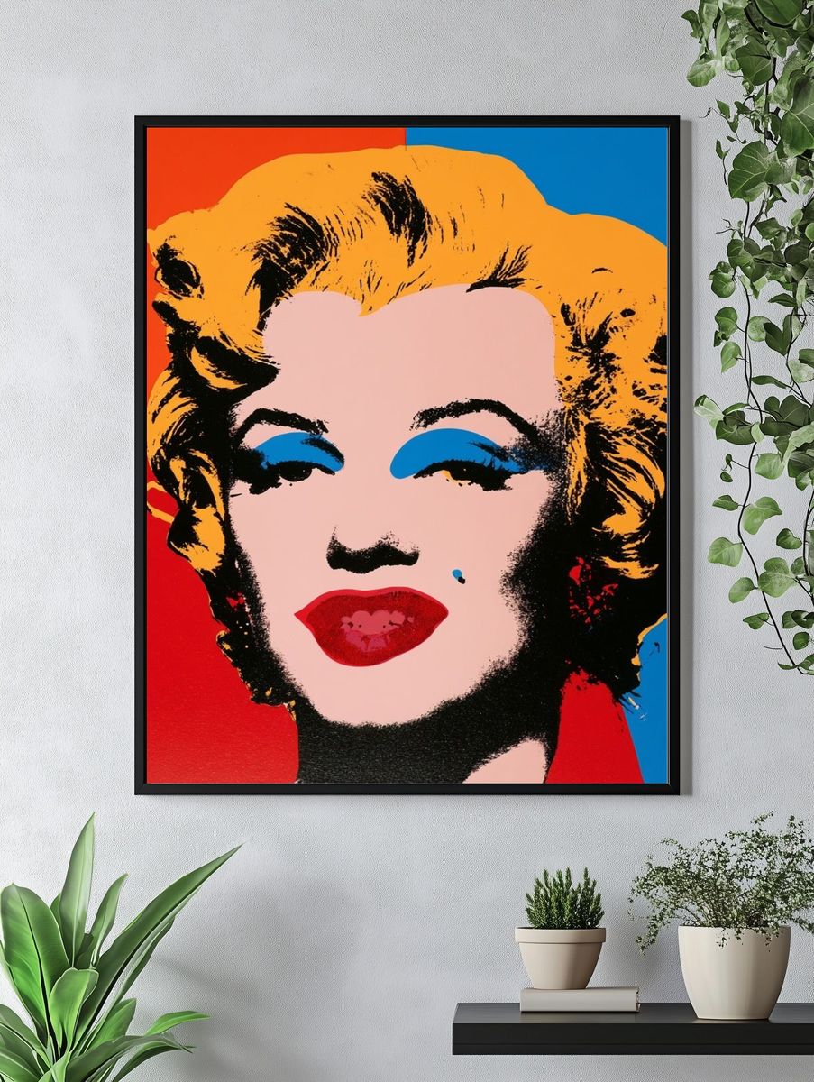 Marilyn Pop Art Poster. — room view 4