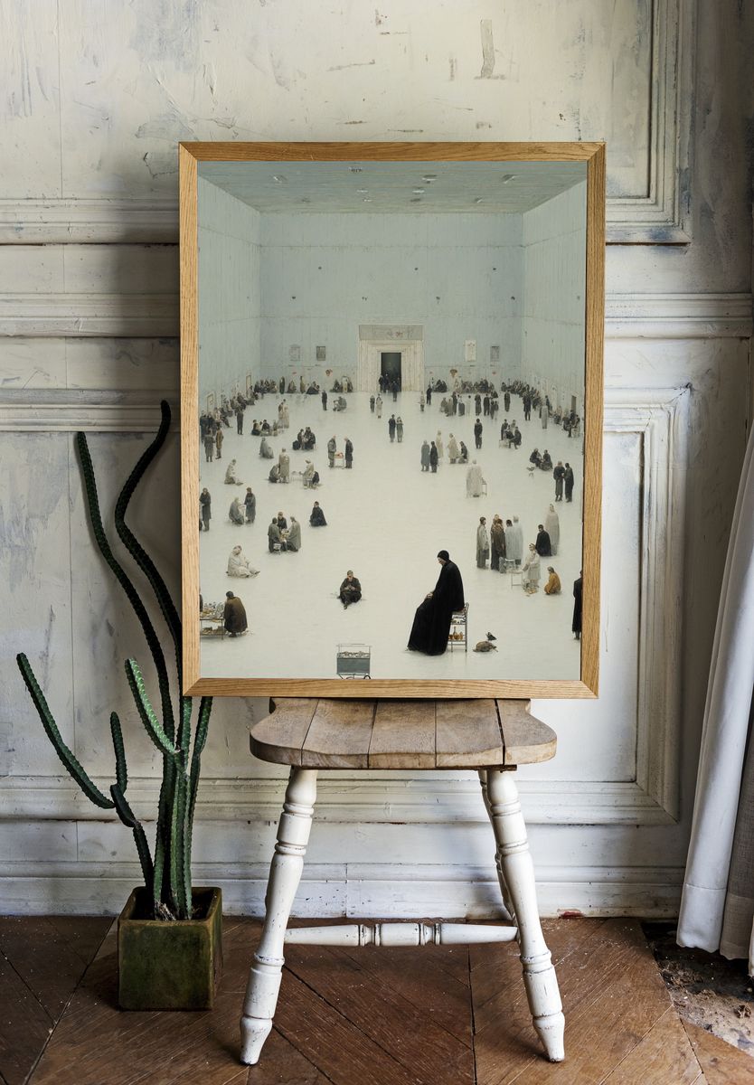 Surreal Gathering — Fine Art Print room preview