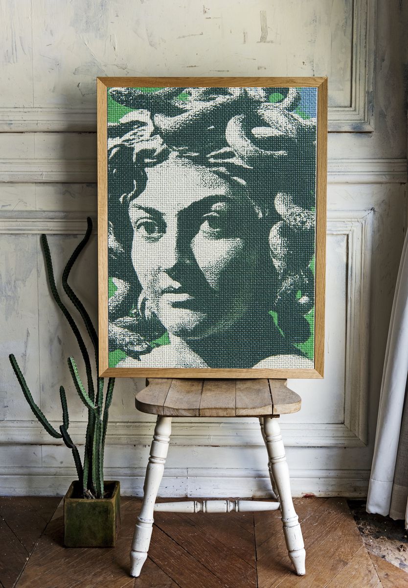 Marilyn Monroe Pop Art Poster. room preview