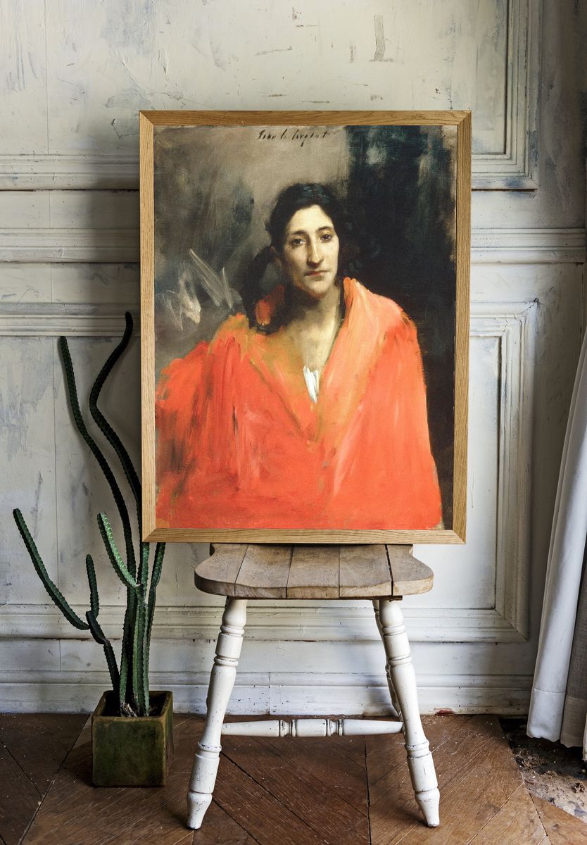 Portrait of a Woman — Fine Art Print room preview