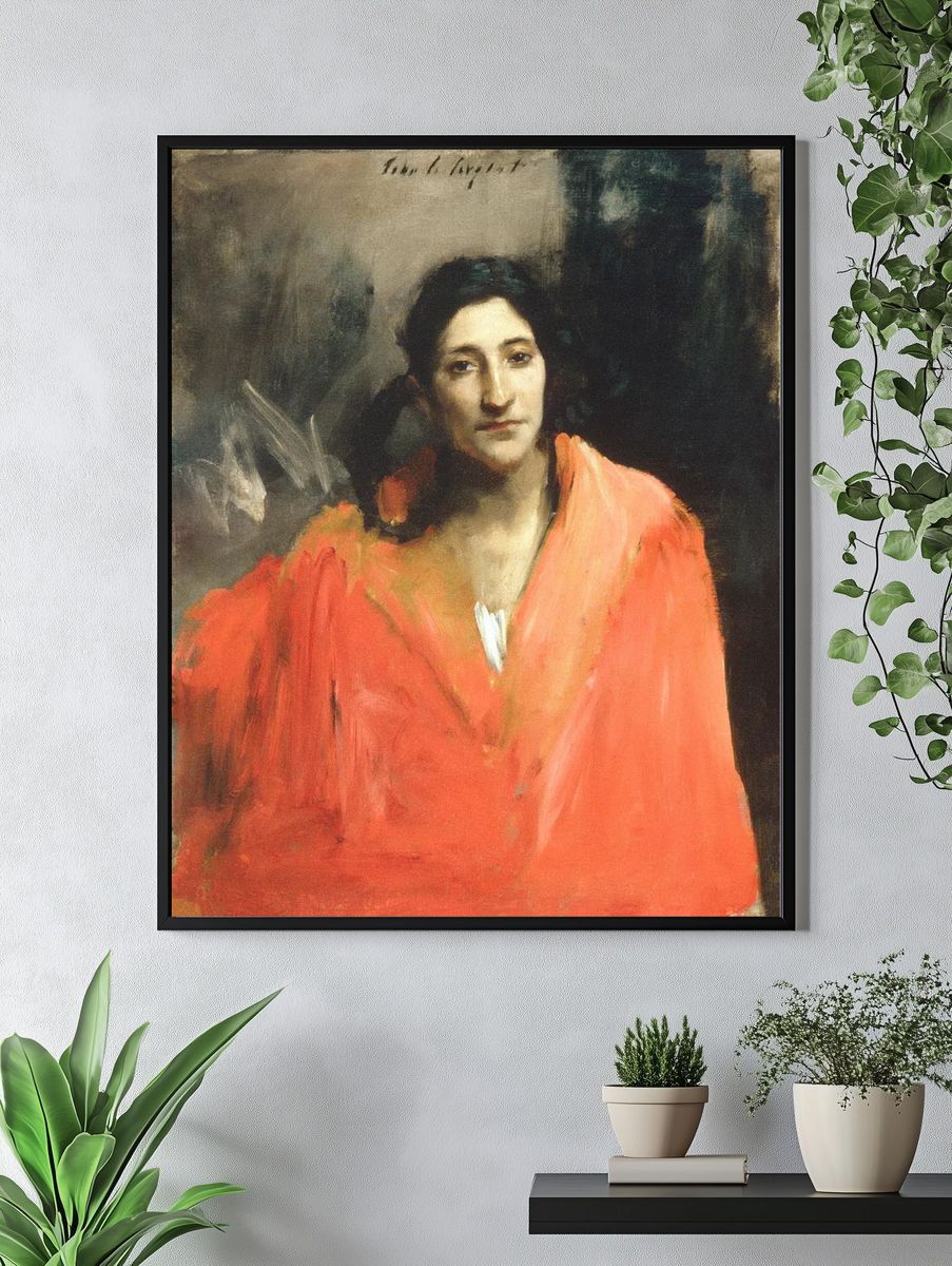 Portrait of a Woman — Fine Art Print. — room view 4
