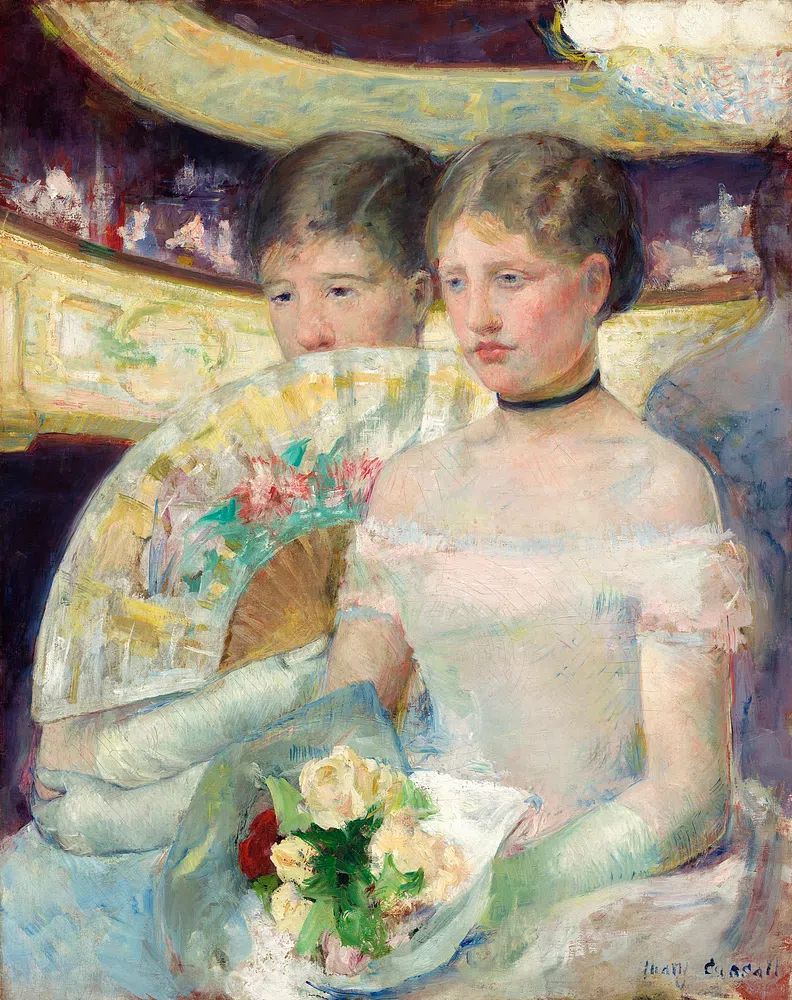 Girls with Flowers — Fine Art Print. poster — fine-art art