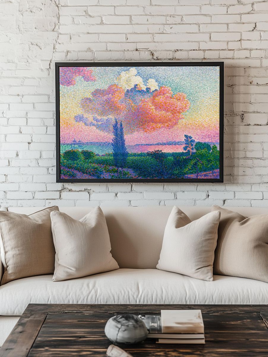 Pink Cloud (1896) painting high. room preview