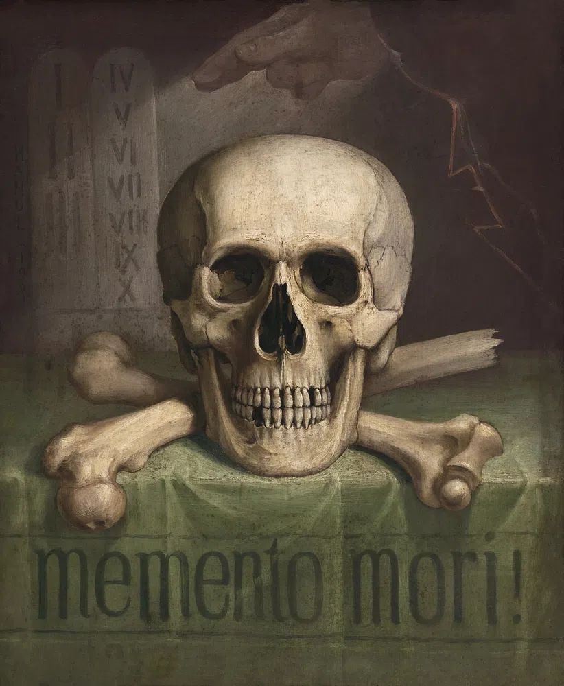 Memento Mori — Fine Art Print. poster detail