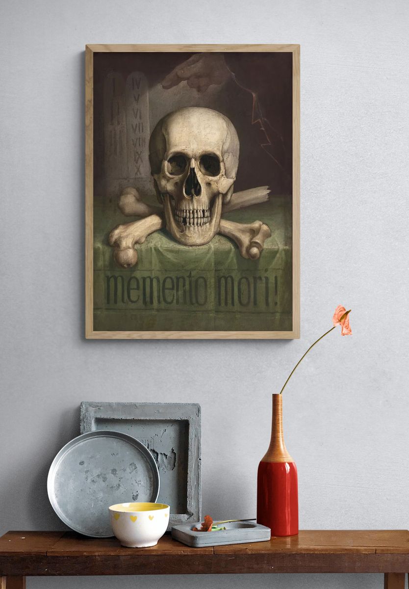 Memento Mori — Fine Art Print. — room view 3