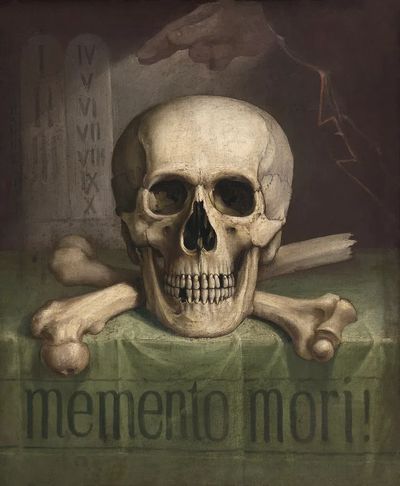 Memento Mori — Fine Art Print. poster print