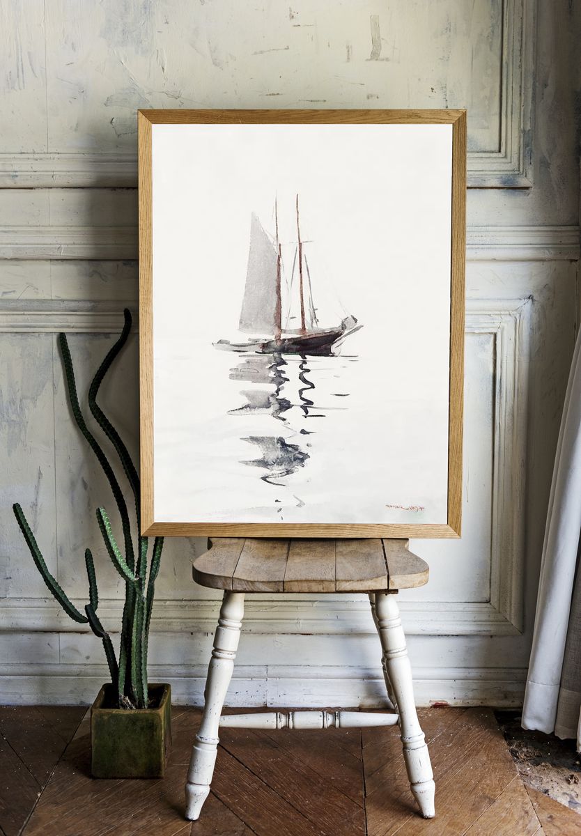Two–masted Schooner Dory (1894) Winslow room preview