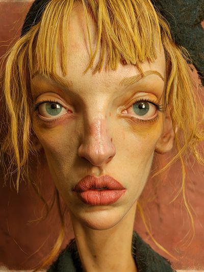 Surreal Portrait Fine-Art Poster.
