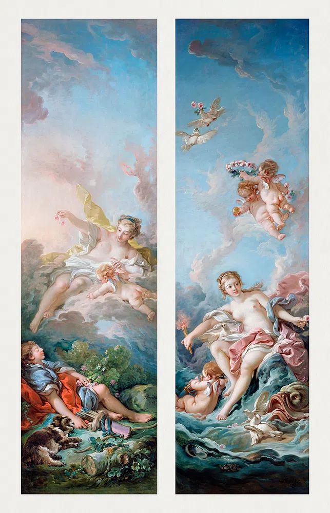 Francois Boucher 's Aurora Cephalus. poster detail
