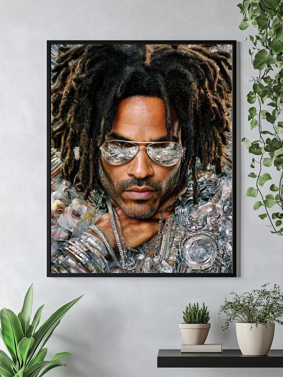 Stylish Portrait Fine-Art Print. — room view 4