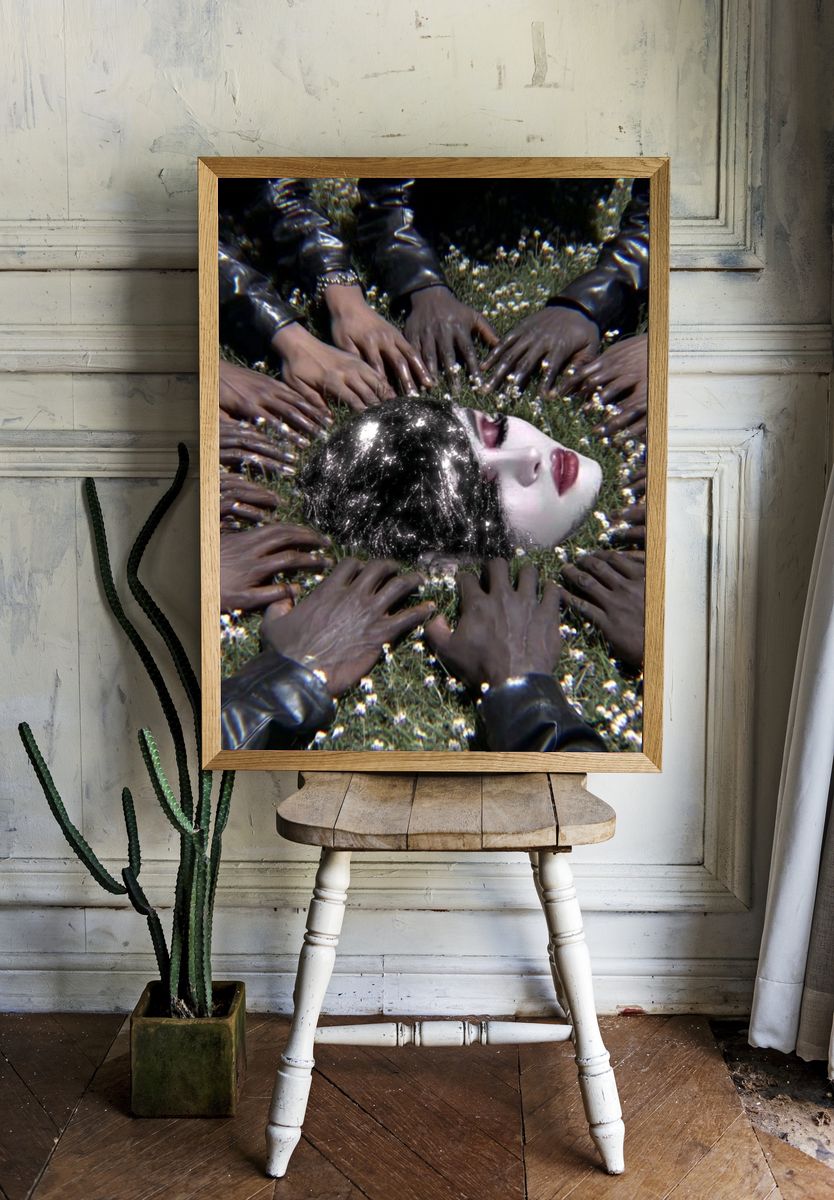 Surreal Portrait — Fine Art Print room preview