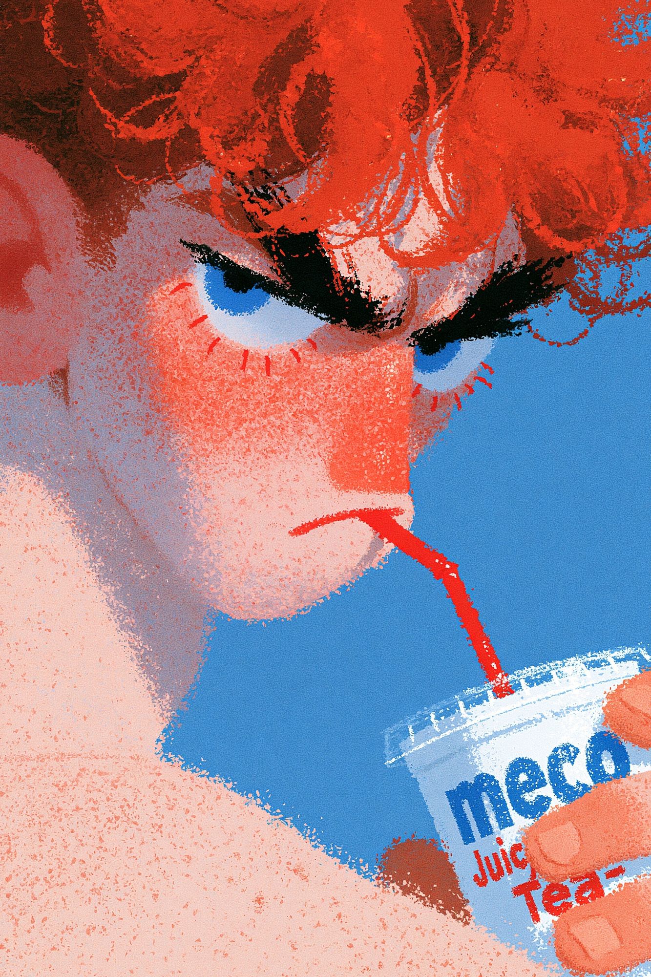 Pop Art Soda Sip Poster. poster detail