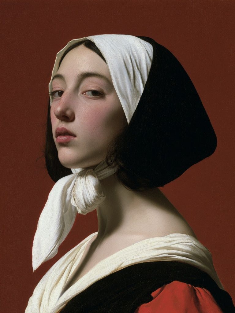 Portrait of a Woman Fine-Art Print. poster — fine-art art