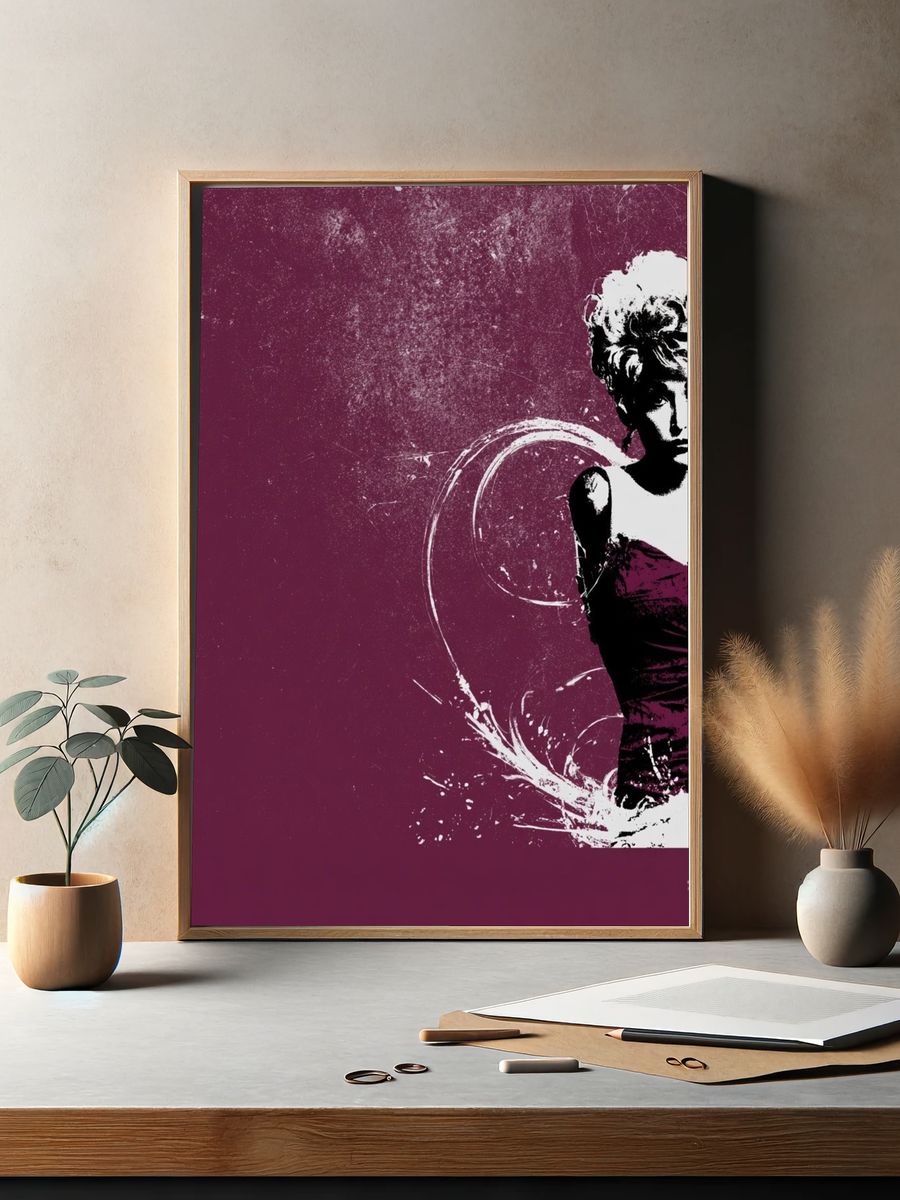 Marilyn Pop-Art Poster. — room view 2