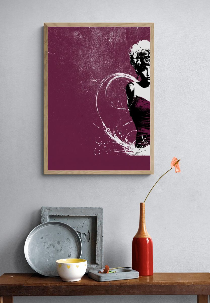 Marilyn Pop-Art Poster. — room view 3
