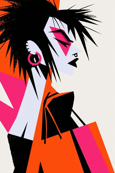 Pop Art Portrait Poster.