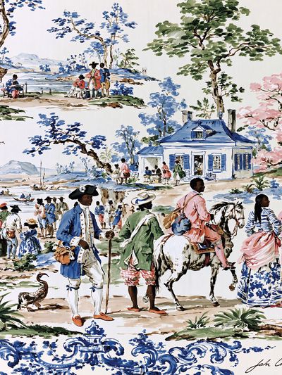 Pastoral Scene Watercolor Print. poster