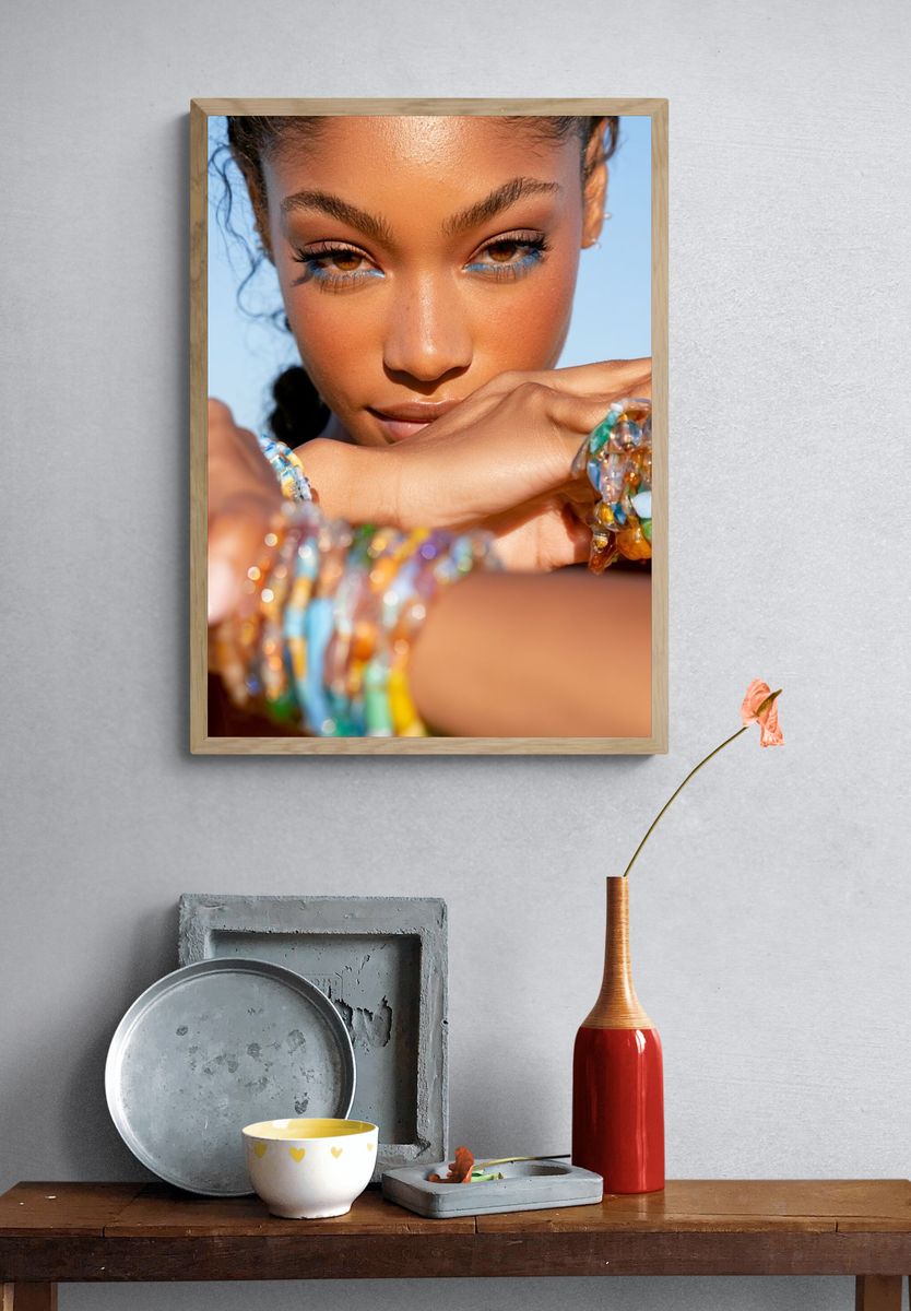 Fashion Portrait Photography Poster. — room view 3