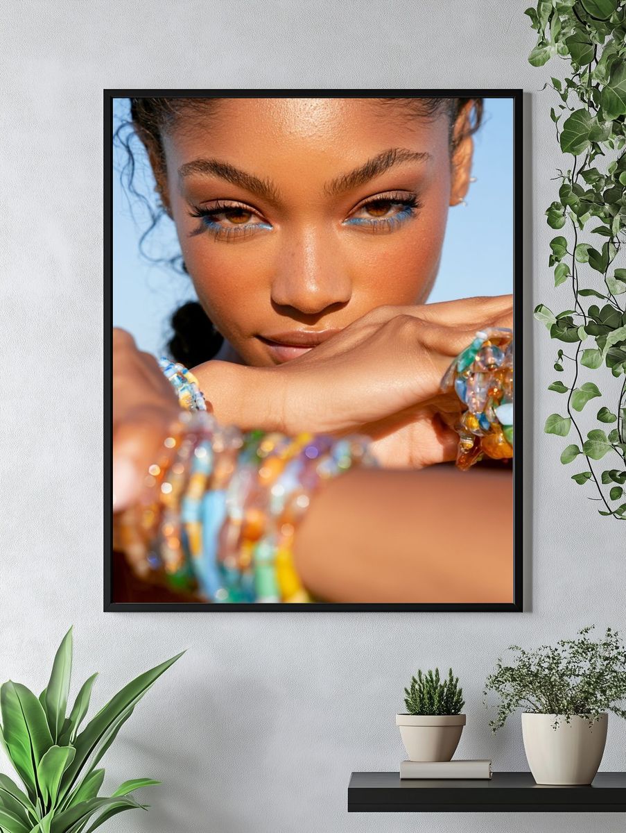 Fashion Portrait Photography Poster. — room view 4