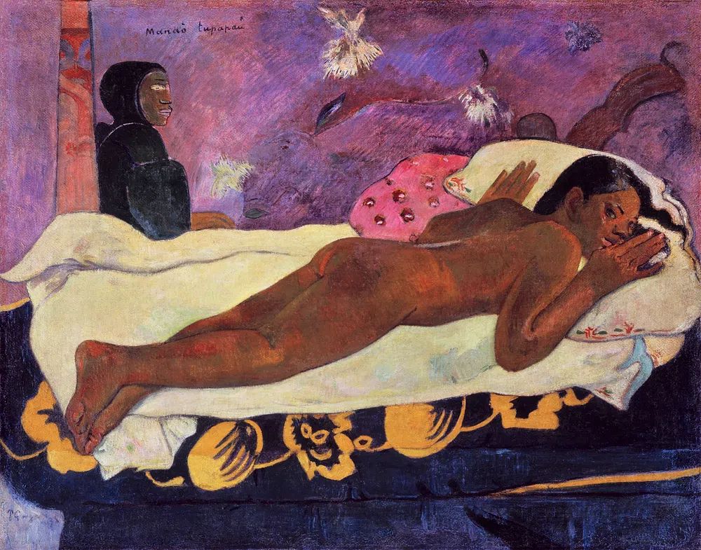 Paul Gauguin 's Spirit Dead. poster detail