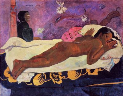 Paul Gauguin 's Spirit Dead. poster print