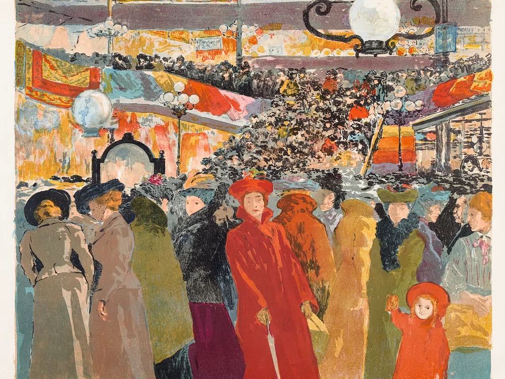 Fancy Goods Store (1902) print. poster detail