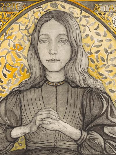 Portrait Harpje, Aged 15 (1895). poster print