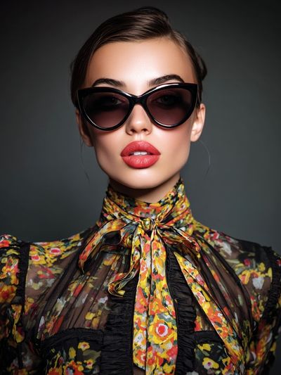 Fashion Portrait Photography Poster. poster