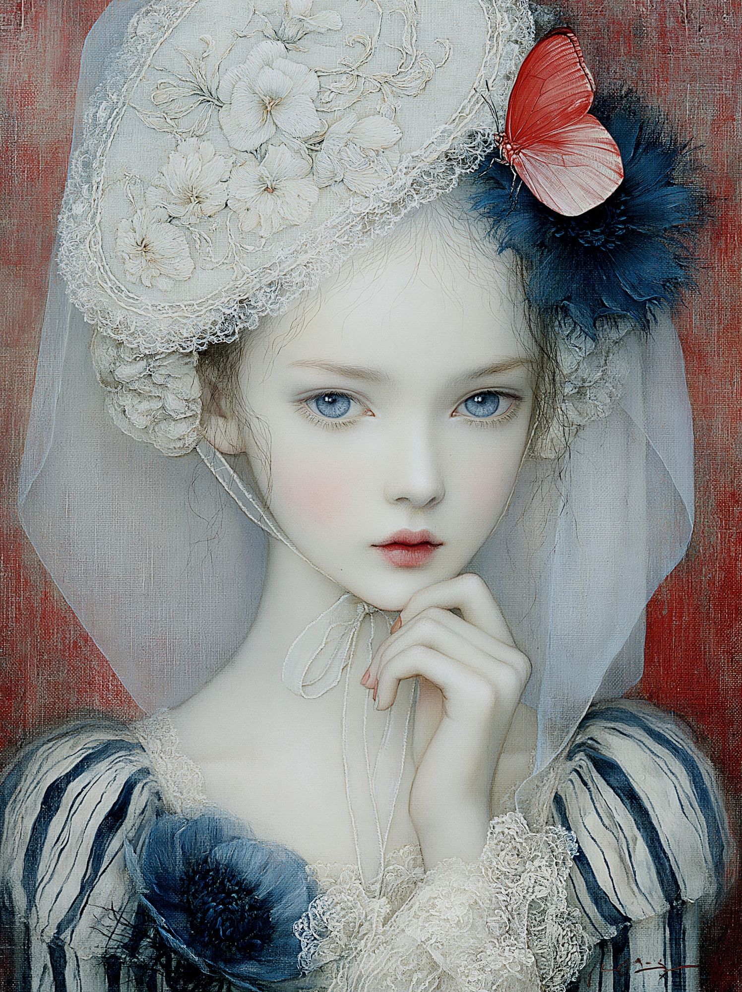 Dreamlike Portrait Fine-Art Print. poster detail