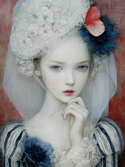 Dreamlike Portrait Fine-Art Print.