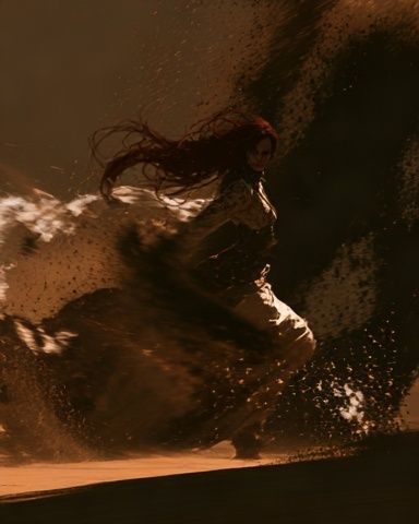 Desert Dancer — Fine-Art Print. poster detail