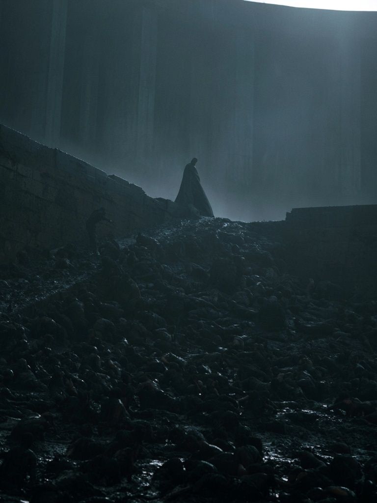 Dark Cloaked Figure — Cinematic Print. poster detail