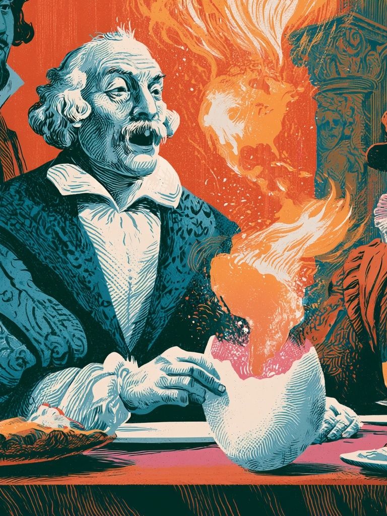 Shakespearean Feast Fine-Art Poster. poster — fine-art art