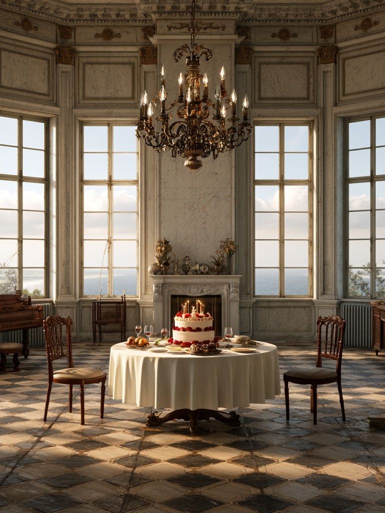 Grand Salon Still Life Poster. poster detail