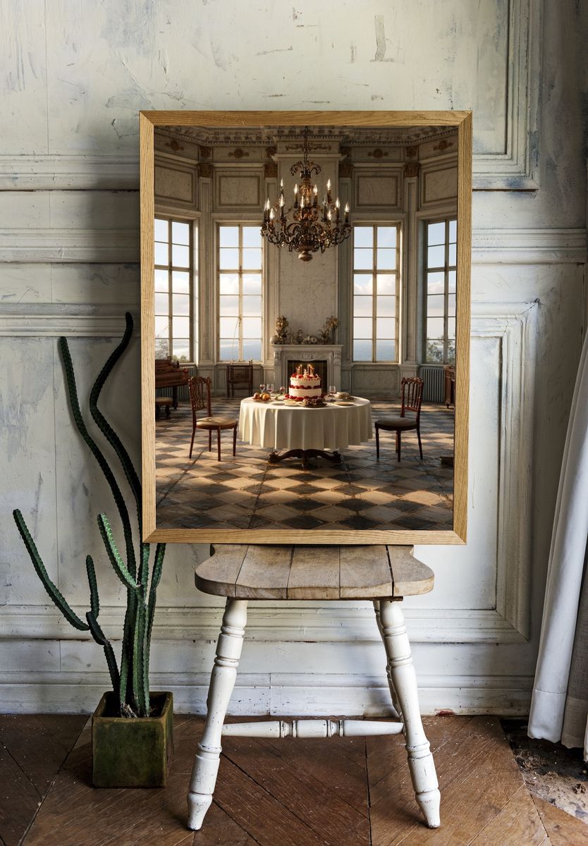 Grand Salon Still Life Poster. — room view 1