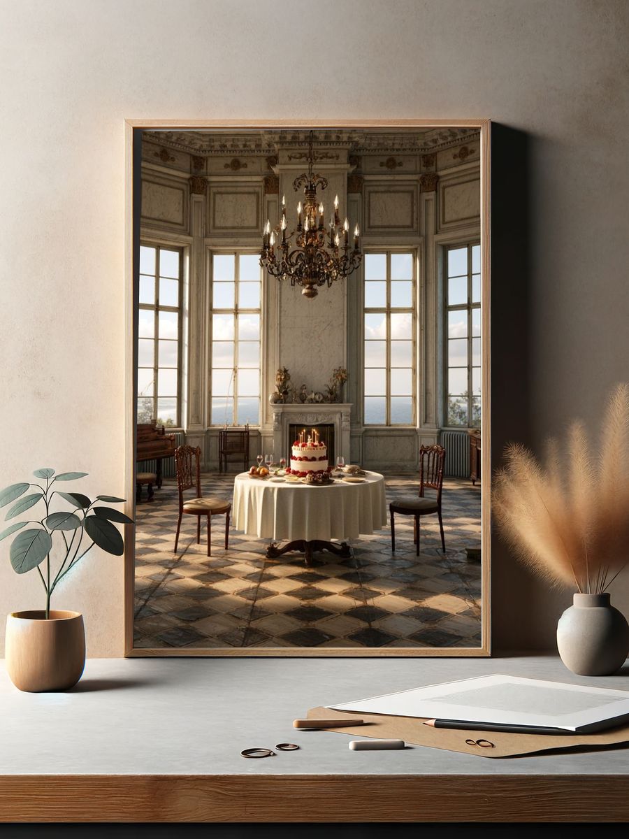 Grand Salon Still Life Poster. — room view 2