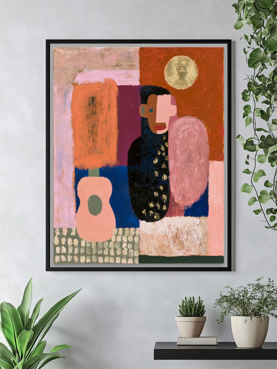 Abstract Figure Composition Poster. — room view 4