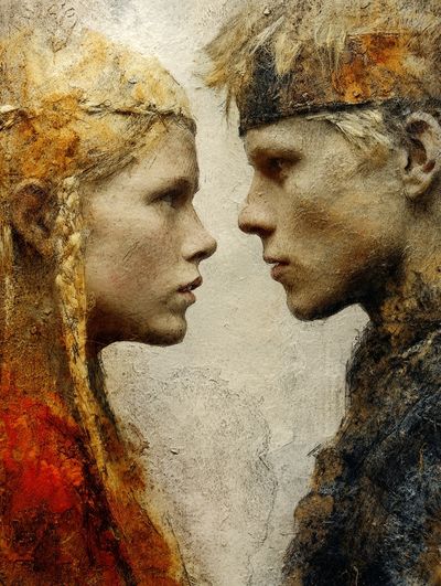 Intimate Faces Fine-Art Poster. poster print