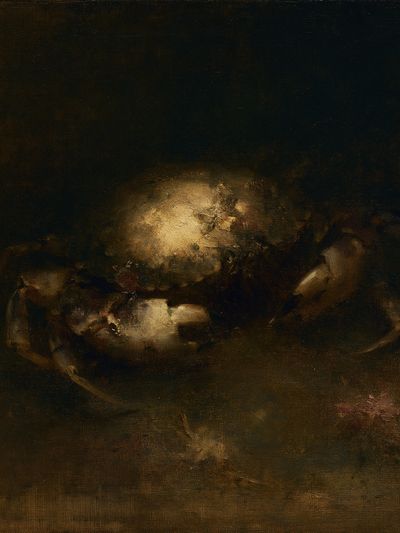 Golden Still Life — Fine-Art Print. poster
