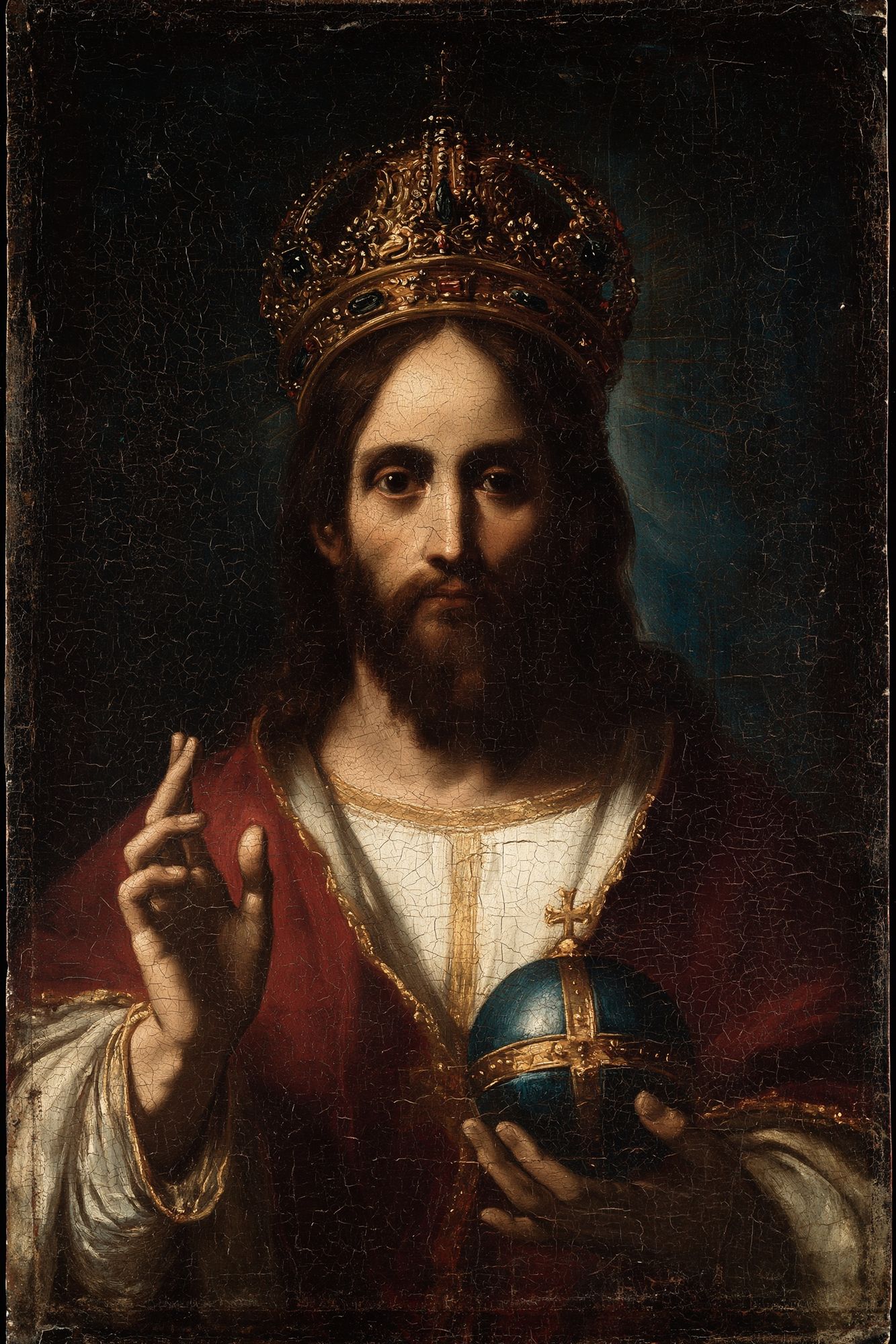 Christ Pantocrator Renaissance Poster. poster detail