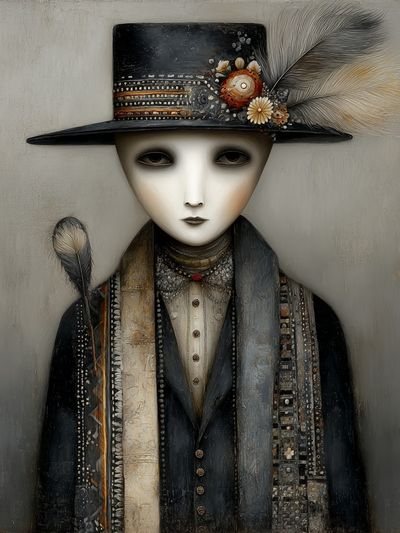 Surreal Portrait — Fine-Art Print. poster print