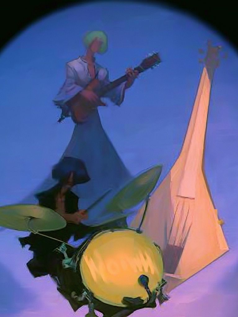 Surreal Band Performance Poster. poster — fine-art art