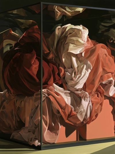 Draped Fabric Still Life Poster.